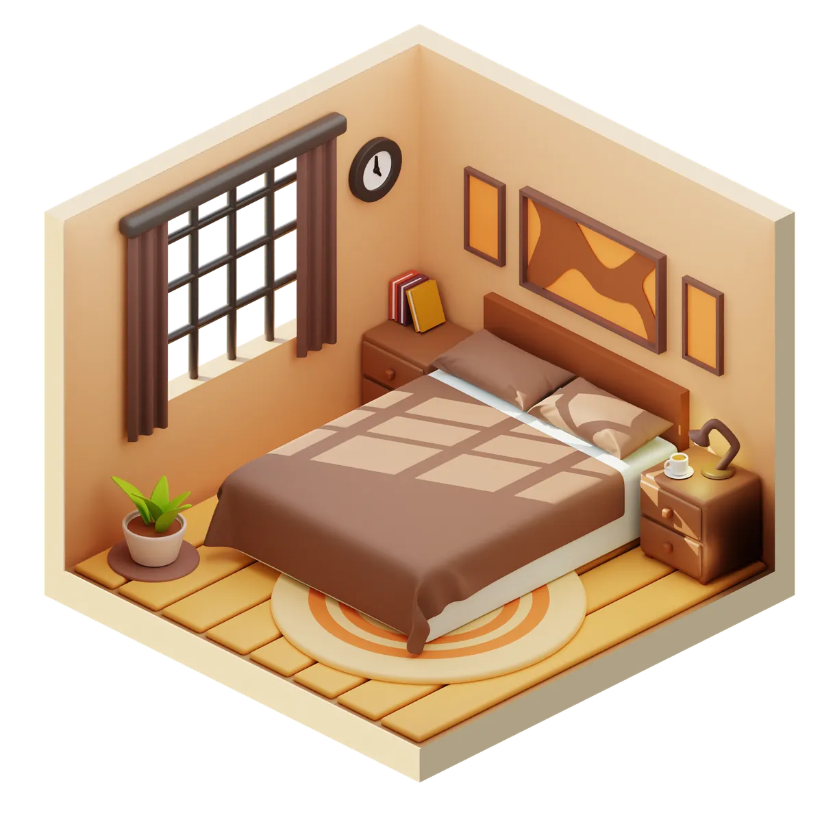 Isometric room