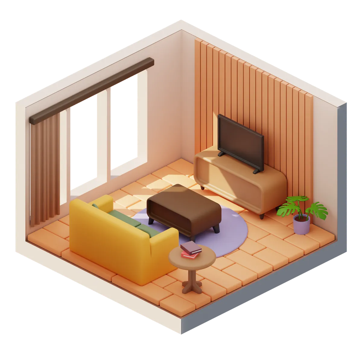 Isometric room